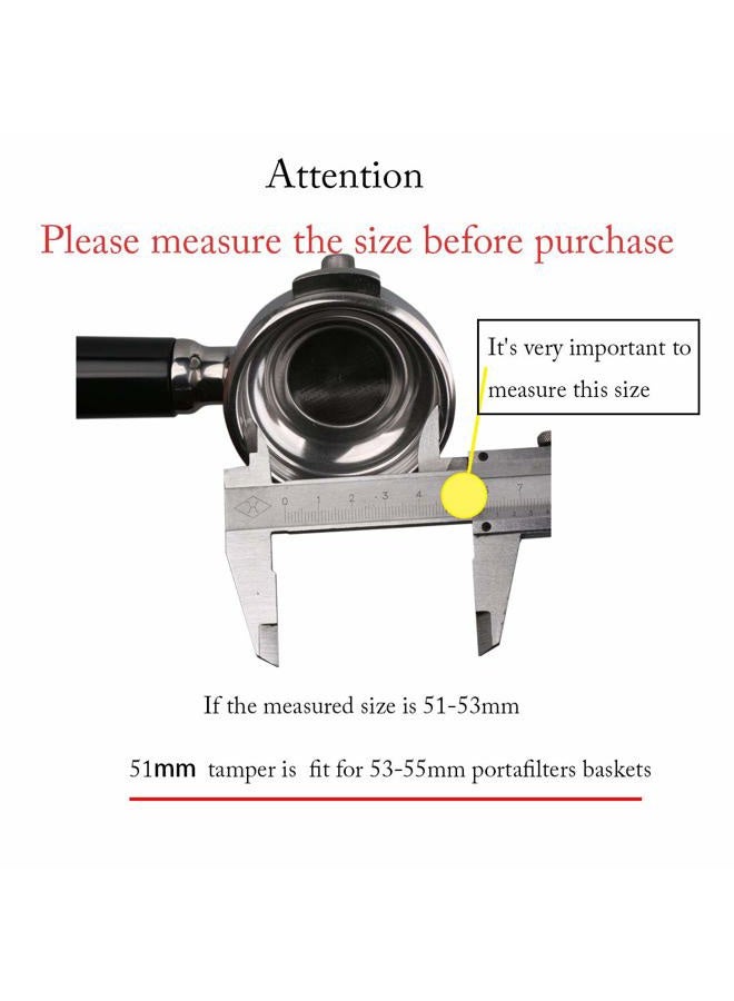 Omgogo Coffee Tamper 51mm Barista Espresso Base Coffee Bean Press - Image 3