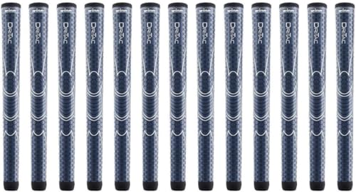 Winn Grips Dri-Tac 13 Piece Oversize (+1/8") Navy Blue Golf Grip Bundle - Image 1