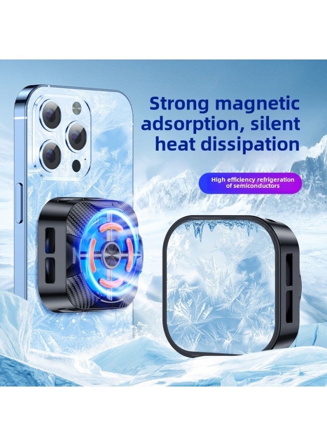 X79 Semiconductor Magnetic Mobile Phone Radiator Hot-selling Mute Applicable For Apple Android Back Clip Wholesale-Color:X79  - Image 2