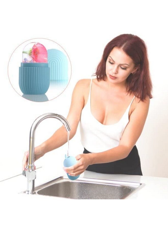 RuvAm Ice Roller for Face, Ice Roller FOR Face , Face Ice Roller to Enhance Glow, Shrink & Tighten Pores, ReusAble Facial Ice Roller - Image 3