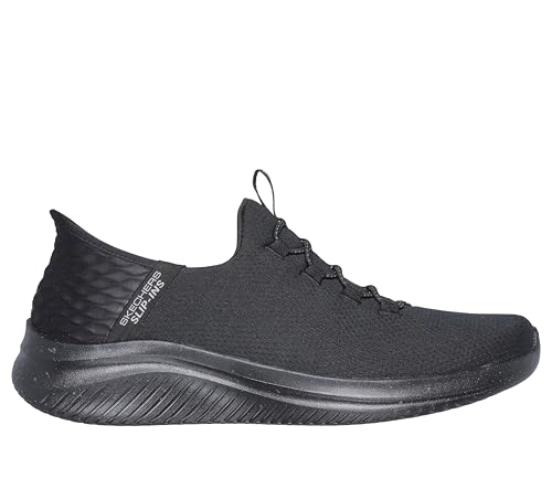 SKECHERS حذاء سكيشرز للرجال ألترا فليكس 3.0 رايت أواي سليب-إن، أسود/أسود، 11.5 عريض - Image 4