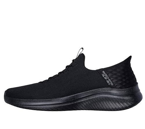 SKECHERS حذاء سكيشرز للرجال ألترا فليكس 3.0 رايت أواي سليب-إن، أسود/أسود، 11.5 عريض - Image 1