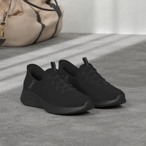 SKECHERS حذاء سكيشرز للرجال ألترا فليكس 3.0 رايت أواي سليب-إن، أسود/أسود، 11.5 عريض - Image 2