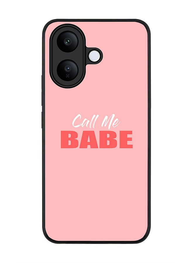 For vivo V60 Lite 5G / V60 Lite 4G Case,Slim fit Camera Protection, Shockproof Thin Phone cover  - Call me babe