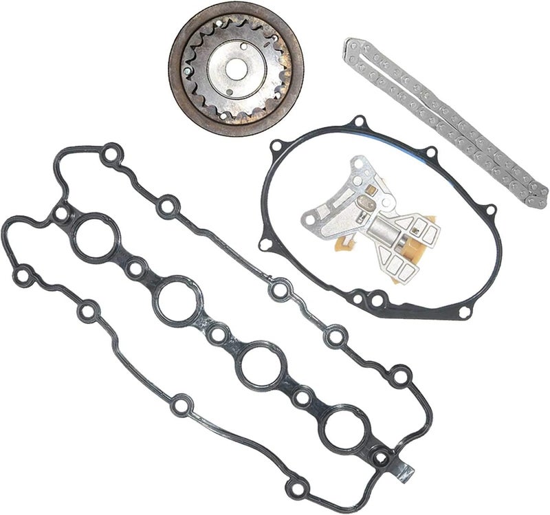 Koomaha Timing Chain Tensioner Gear Kit w/Valve Gasket Replacement for 2006-2009 VW Jetta Golf GTI EOS Passat Audi A4 TT 2.0L Turbo 06F109088C, 06F109088G, 06F109088J, 06F109217A - Image 3