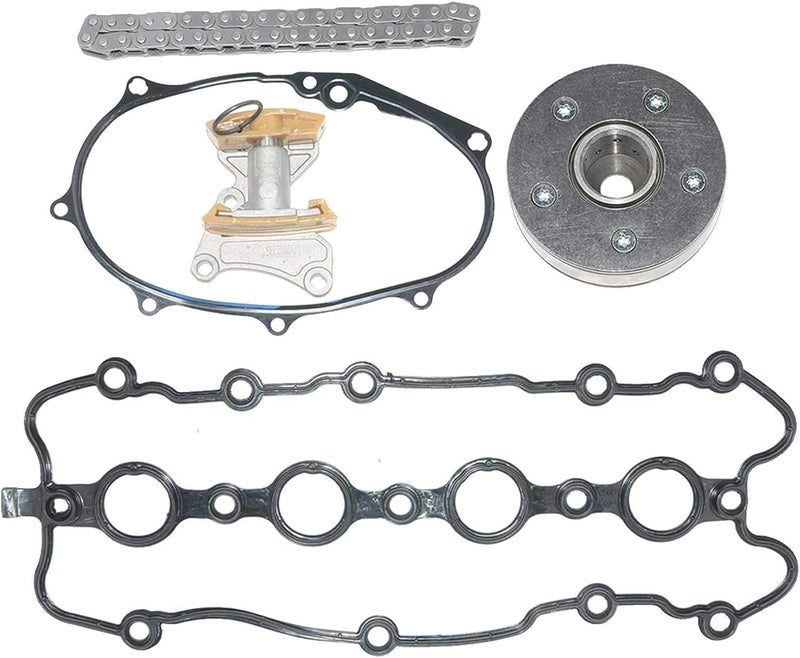 Koomaha Timing Chain Tensioner Gear Kit w/Valve Gasket Replacement for 2006-2009 VW Jetta Golf GTI EOS Passat Audi A4 TT 2.0L Turbo 06F109088C, 06F109088G, 06F109088J, 06F109217A - Image 4