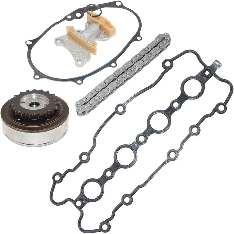 Koomaha Timing Chain Tensioner Gear Kit w/Valve Gasket Replacement for 2006-2009 VW Jetta Golf GTI EOS Passat Audi A4 TT 2.0L Turbo 06F109088C, 06F109088G, 06F109088J, 06F109217A - Image 5