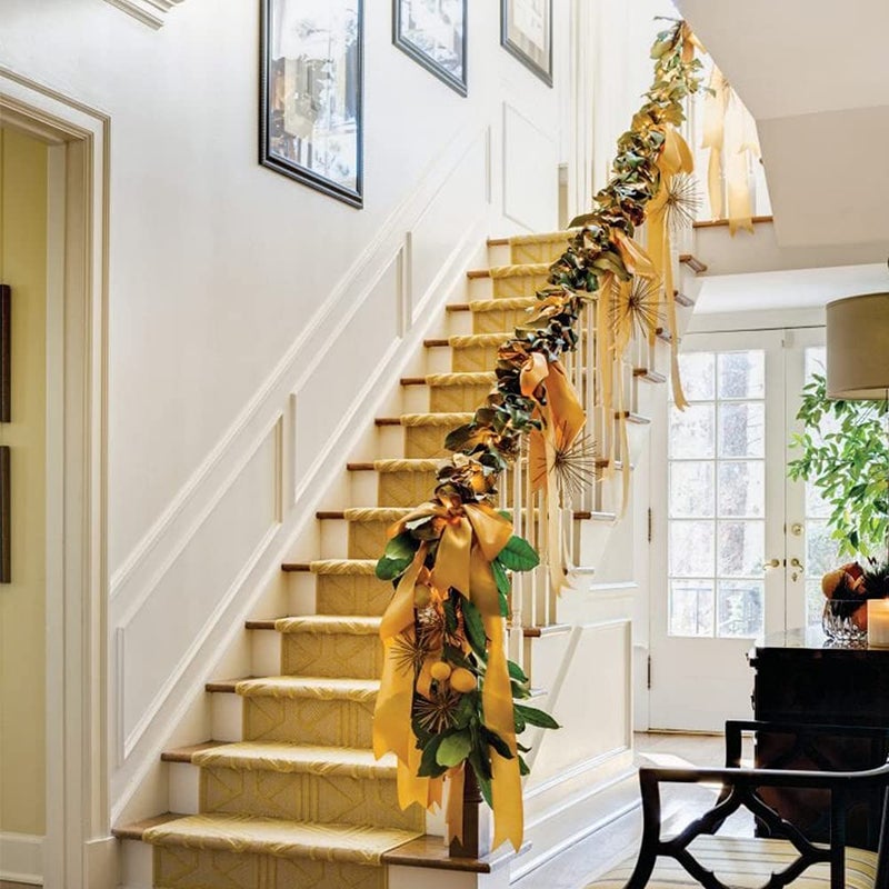 TONIFUL شريط ساتان ذهبي عريض 6 بوصة × 22 ياردة من تونيفول ، شريط كبير لافتتاح الحفلات ، حفل قص الشريط ، زفاف ، حفلة عيد ميلاد ، تزيين هدايا ، حرف يدوية ، شريط كراسي ، طاولات ، أقواس سيارات ، داخلي أو خارجي في الحديقة - Image 3