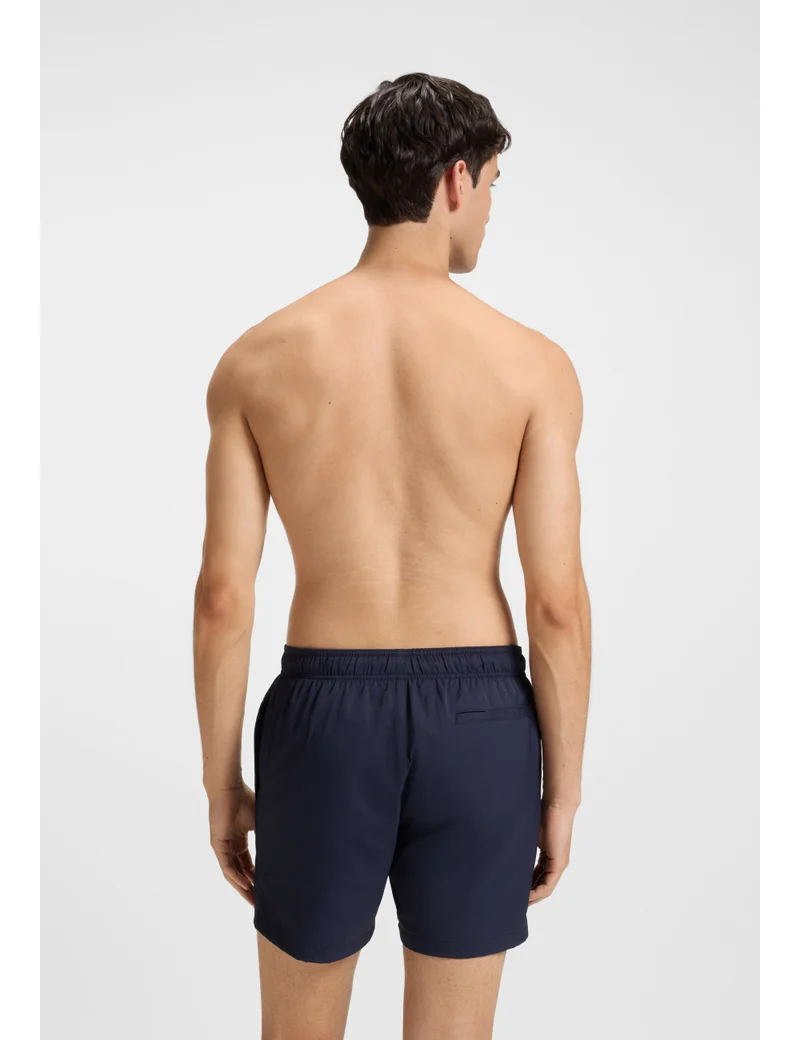 HUGO Swim shorts with stacked-logo print