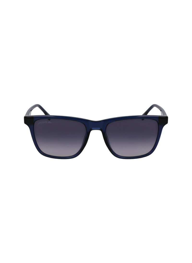 LACOSTE FULL RIM BIO INJ-G820 INJECTED LACOSTE SUNS L6041S 5418 (410) TRANSPARENT BLUE  - Image 2