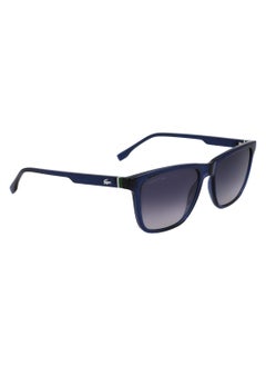 LACOSTE FULL RIM BIO INJ-G820 INJECTED LACOSTE SUNS L6041S 5418 (410) TRANSPARENT BLUE  - Image 3