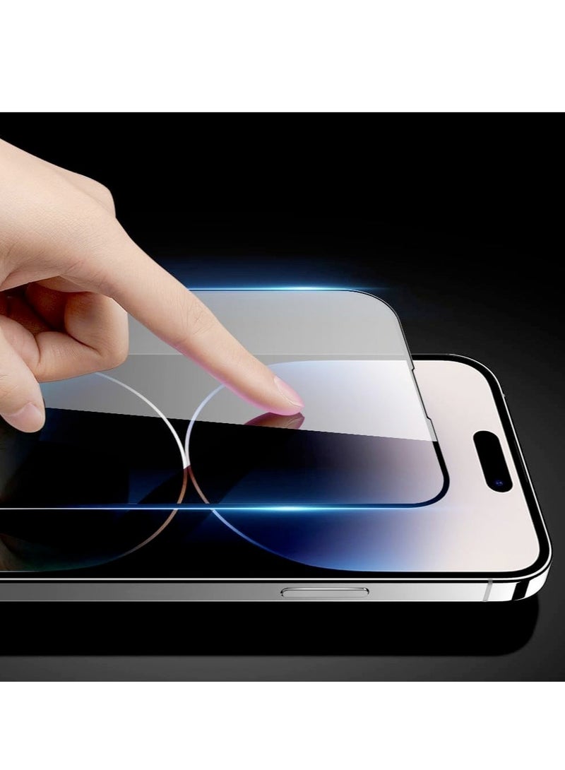 DUSALA Glass for iPhone 15 Plus Screen Protector Tempered Glass Full Glue Edge-to-Edge Screen Protector - Image 4