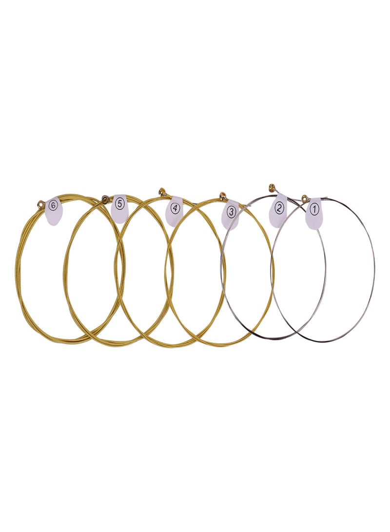 ZIKO DAG-010 Extra Light Acoustic Folk Guitar Strings High Carbon Steel Core Wire Brass Wound Corrosion 6 Strings Set for Beginner Daily Practice - Image 1