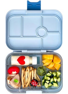 Yumbox Yumbox Original Leakproof Bento Lunch Box Container for Kids (Hazy Gray (Paris Tray))  - Image 2