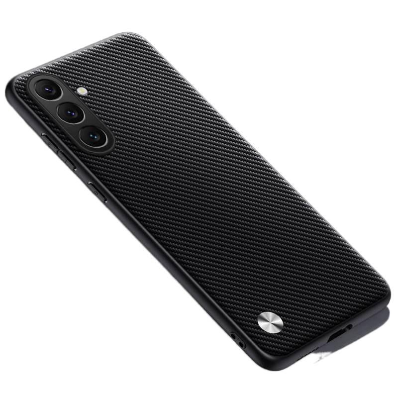 غطاء واقي | مقاوم للصدمات لـ Samsung Galaxy M55 | مقاوم للصدمات | حماية من السقوط | Carbon Fiber Pattern - Image 1