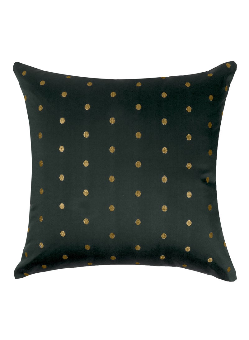 ريارا غطاء وسادة أسود مقاس 50 × 50 سم، غطاء وسادة لغرفة النوم أو الحديقة أو المكتب أو الأريكة أو غرفة المعيشة أو الأريكة الخارجية أو المزرعة، مجموعة من قطعتين  - Image 2