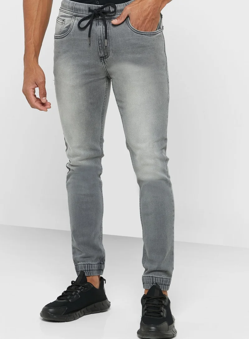 Seventy Five Skinny Fit Denim Jogger