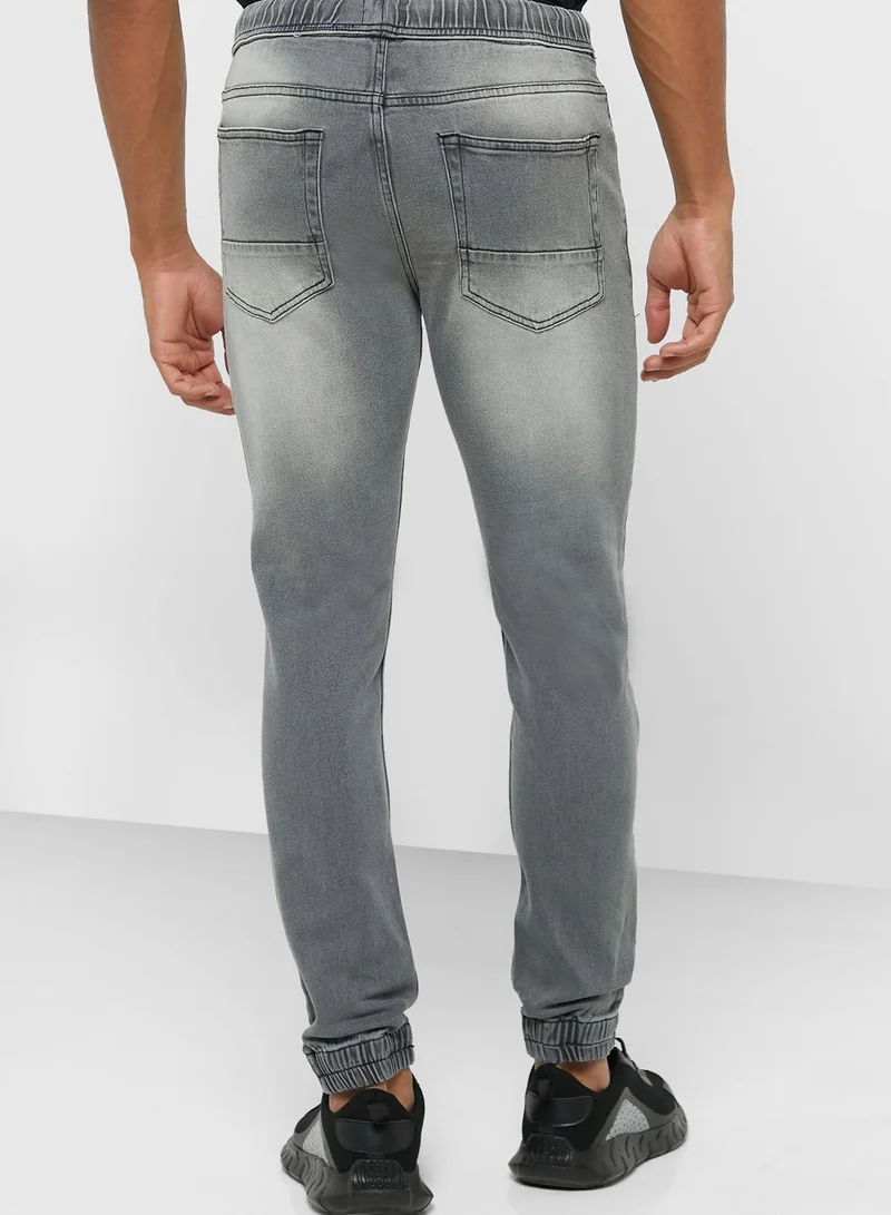 Seventy Five Skinny Fit Denim Jogger