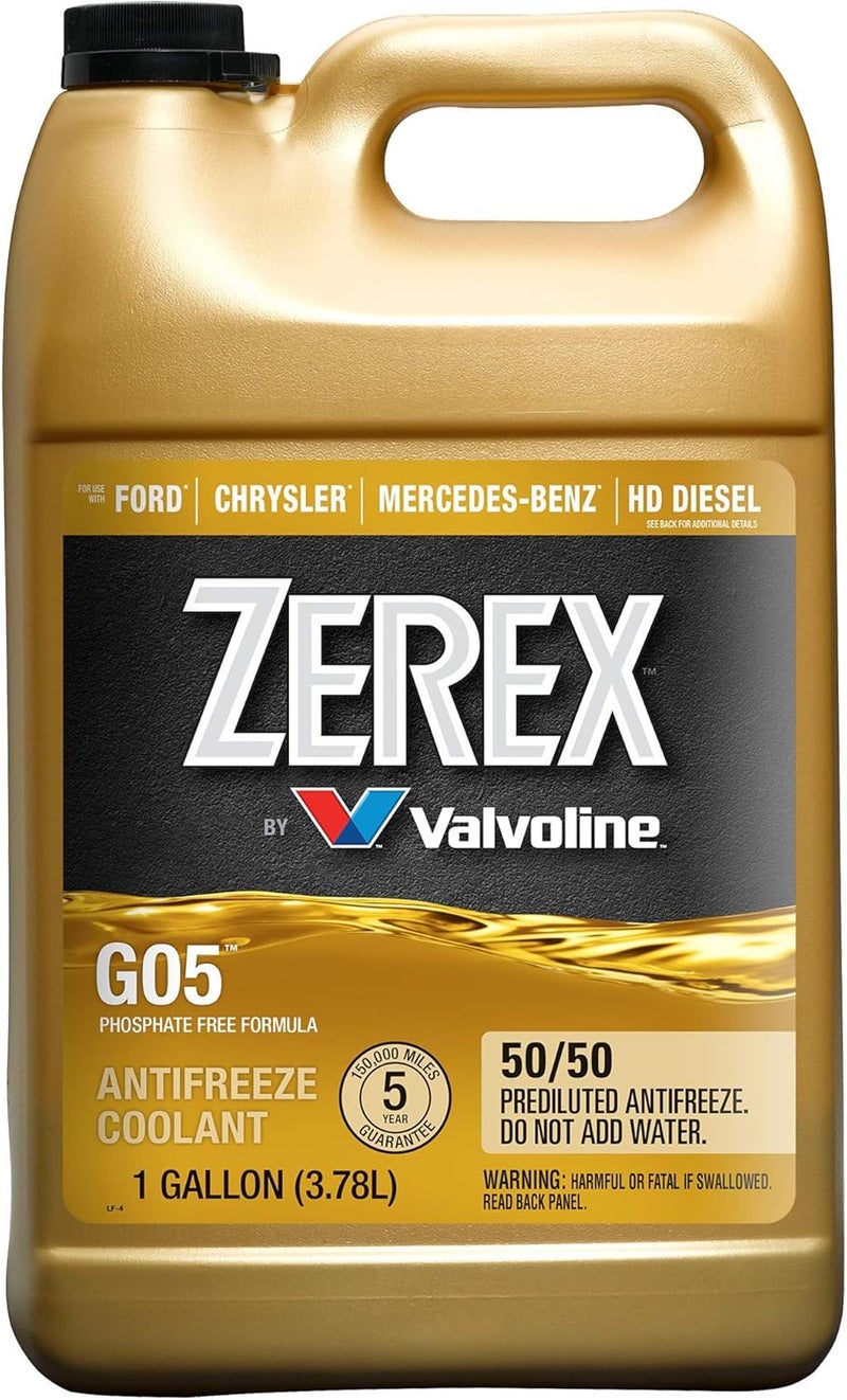 Valvoline Zerex G05 Phosphate Free Antifreeze/Coolant 1 Gallon - Image 1