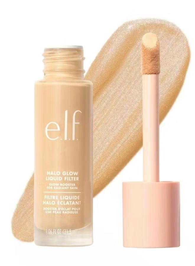 elf e.l.f. Halo Glow Liquid Filter Complexion Booster – Shade 2 Fair/Light 31.5ml, Illuminating Liquid Makeup for Radiant Soft-Focus Glow with Hyaluronic Acid, Vegan & Cruelty-Free - Image 1