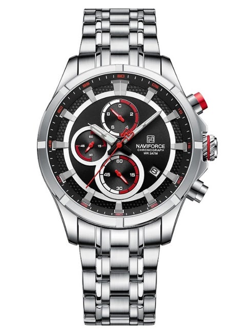 Men’s Watch Chronograph Business Quartz Wrist Watches Waterproof  NF8046