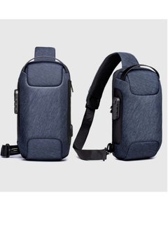 Generic Anti theft Crossbody Sling bag, Shoulder Backpack, Lightweight Chest Daypack with USB Charging  - Image 4