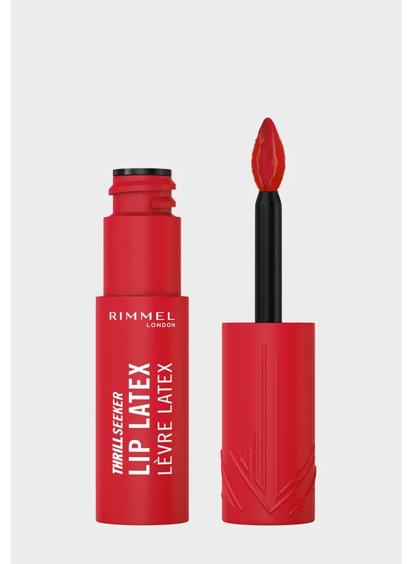 RIMMEL LONDON Thrill Seeker Lip Latex - 400 - Rimmel Red, 6ml