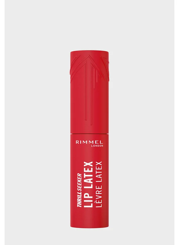 RIMMEL LONDON Thrill Seeker Lip Latex - 400 - Rimmel Red, 6ml