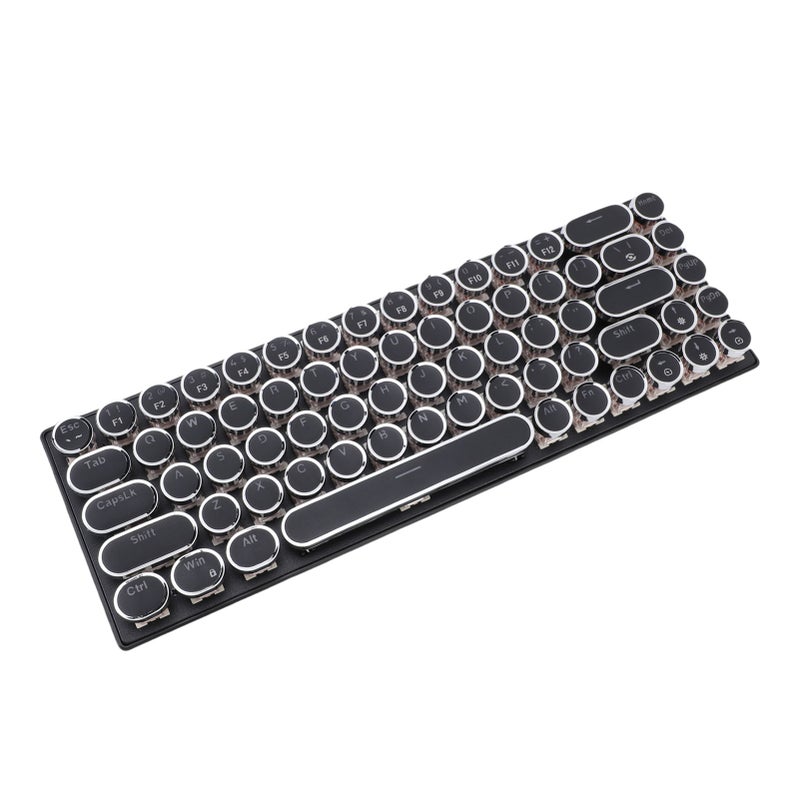 Wired Gaming Keyboard 68 Keys Compact 60% Layout - RGB Backlighting Mechanical-like Key Feel Ergonomic Adjustable Feet for Home Office Gaming Enthusiasts Windows OS X Devices - Image 3