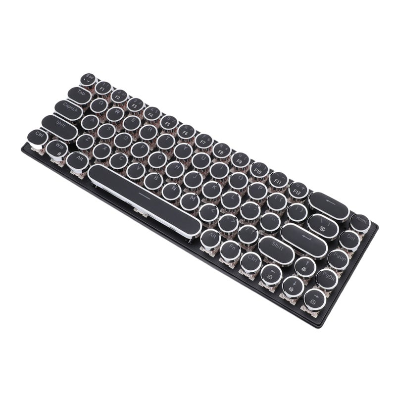 Wired Gaming Keyboard 68 Keys Compact 60% Layout - RGB Backlighting Mechanical-like Key Feel Ergonomic Adjustable Feet for Home Office Gaming Enthusiasts Windows OS X Devices - Image 4