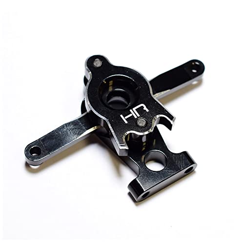 Hot Racing VXS4801 Aluminum Servo Saver Steering Bellcrank Black 116 TRA - Image 1