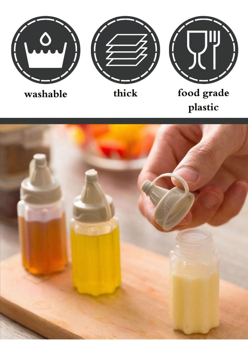 ATRI - Set of 4 Mini Squeeze Sauce Jars - 30ml - Image 1