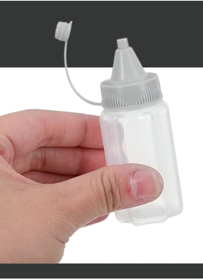 ATRI - Set of 4 Mini Squeeze Sauce Jars - 30ml - Image 1