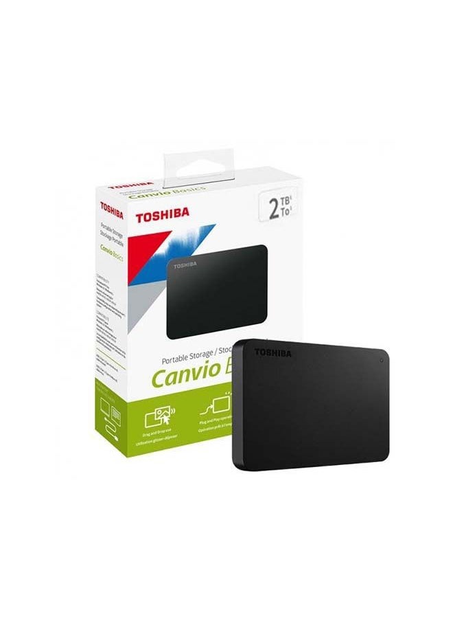 Tosheba - Canvio Basics External Hard Drive 2.0 TB - Image 1