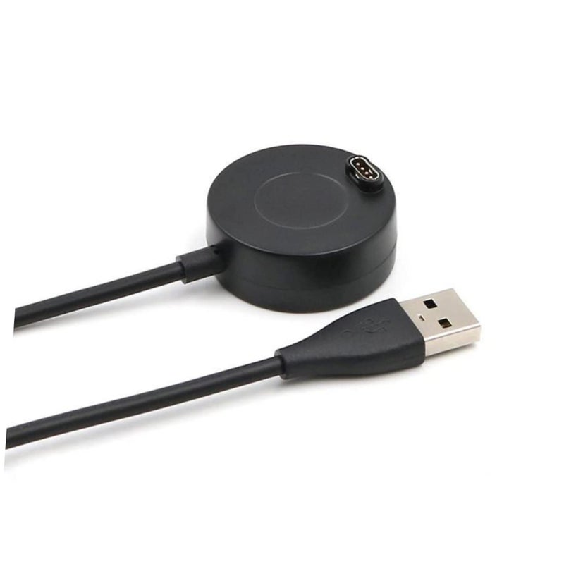 USB Charging Stand Dock Forerunner 3 Pcs Medium Black Lightweight Portable Prevents Overcharging - Image 3
