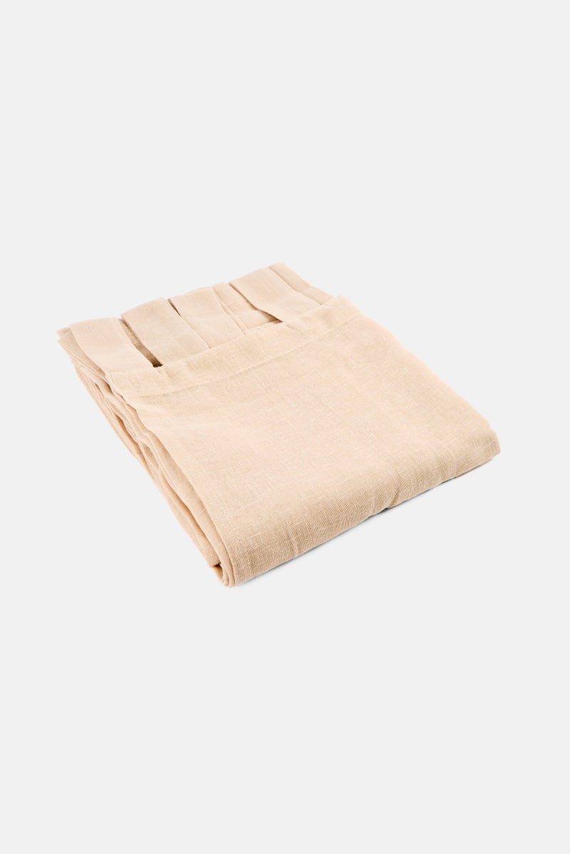 Muy Mucho Cotton Gauze Curtain, Beige  - Image 2