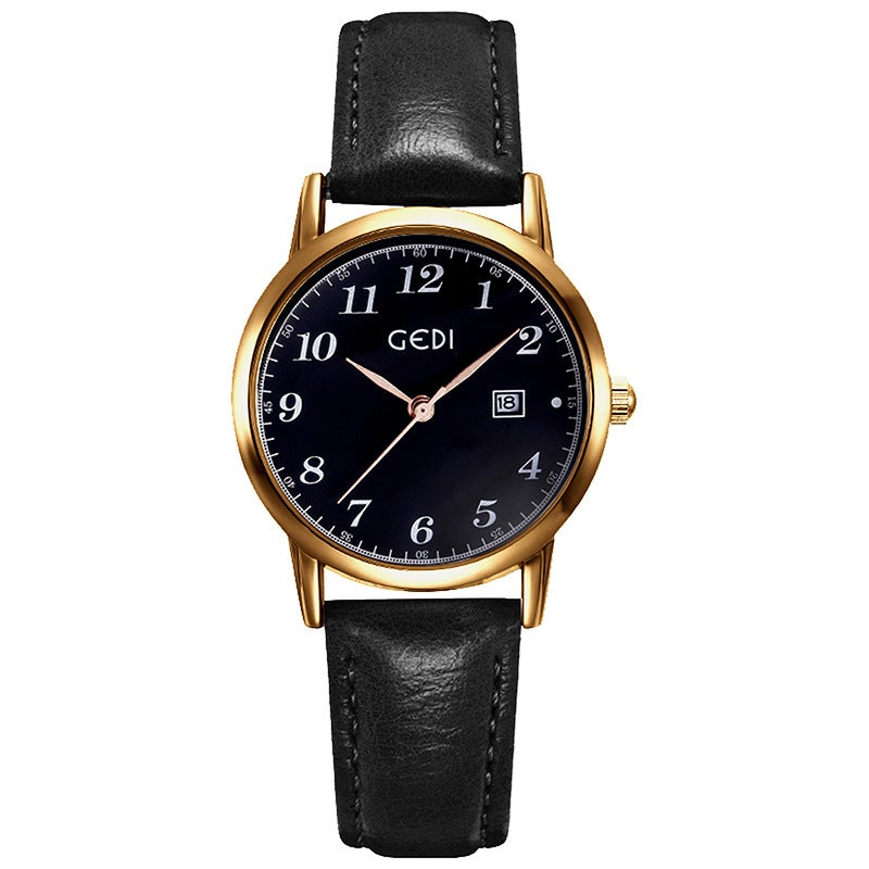 GEDI Korean Style Retro Quartz Ladies Watch 1 year movement warranty