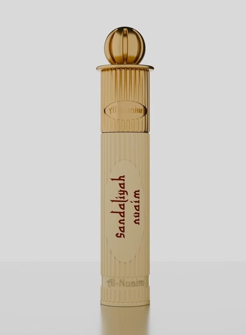 Al Nuaim Sandaliyah Nuaim Attar Roll On Unisex 6ml | Long Lasting Sandalwood Woody Oriental Fragrance Oil | Alcohol Free Premium Pocket Perfume for Men & Women | Daily Wear & Special Occasions Attar - Image 3