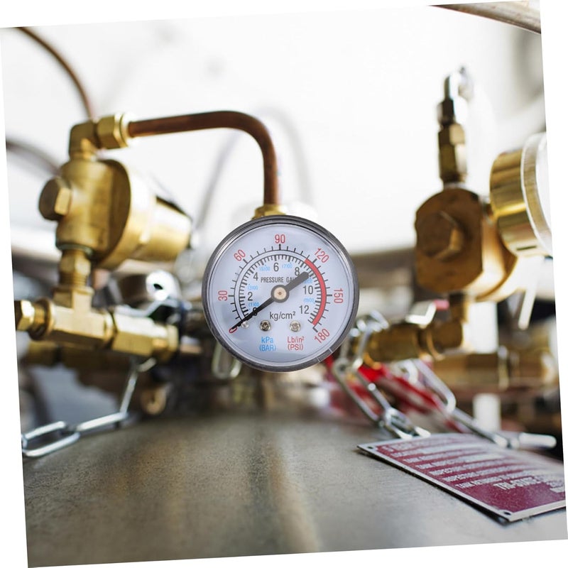 مقياس ضغط ضاغط الهواء زيت مضخة الهواء ملحق لآلة الفشار - Image 5