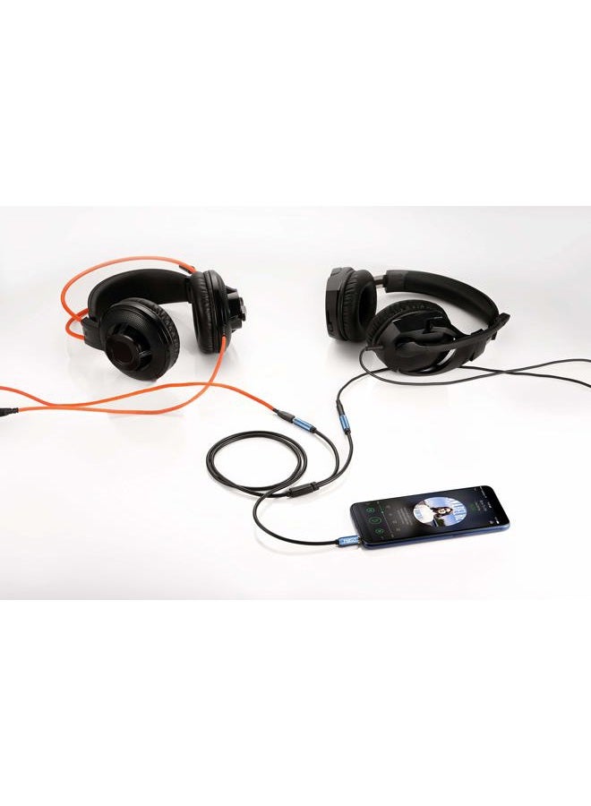 MillSO 3.5mm TRRS Stereo Splitter, 4-Pole, Male to Dual Female, 3ft, 3.5mm Jack Adapter, Compatible with Headsets, Microphones, Laptop, Smartphone, Xbox - Image 3