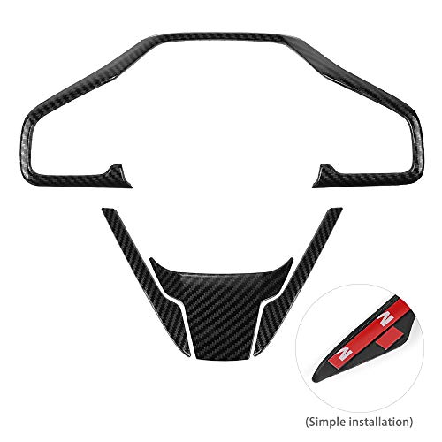 Thenice ثينيس لملصق ديكور داخلي من ألياف الكربون ABS لجيل 10 من هوندا سيفيك متوافق مع هوندا سيفيك 2021 2020 2019 2018 2017 2016 - Image 4