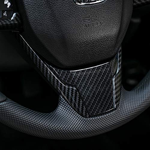 Thenice ثينيس لملصق ديكور داخلي من ألياف الكربون ABS لجيل 10 من هوندا سيفيك متوافق مع هوندا سيفيك 2021 2020 2019 2018 2017 2016 - Image 5