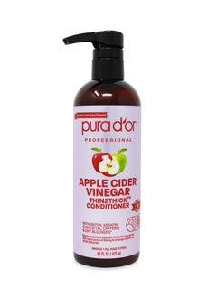 Pura d'or Pura d'Or - Thin2Thick Apple Cider Vinegar Conditioner - 473 ml 