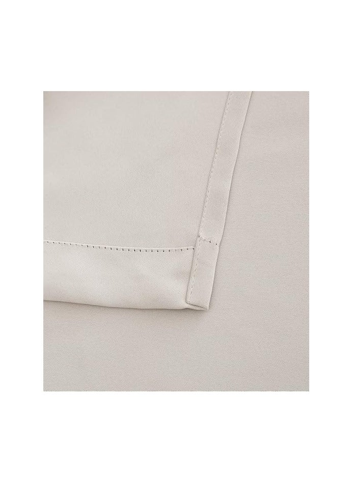 Intex Curtains House - Intex Curtains House Luxury Blackout Curtains-Steel Grommets-Thermal Insulated Fabric-For Room Darkness - 1 Panel - Image 1