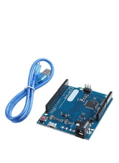 ماركة غير محددة Leonardo R3 Microcontroller Atmega32u4 Development Board with USB Cable Compatible DIY Starter Kit  - Image 1