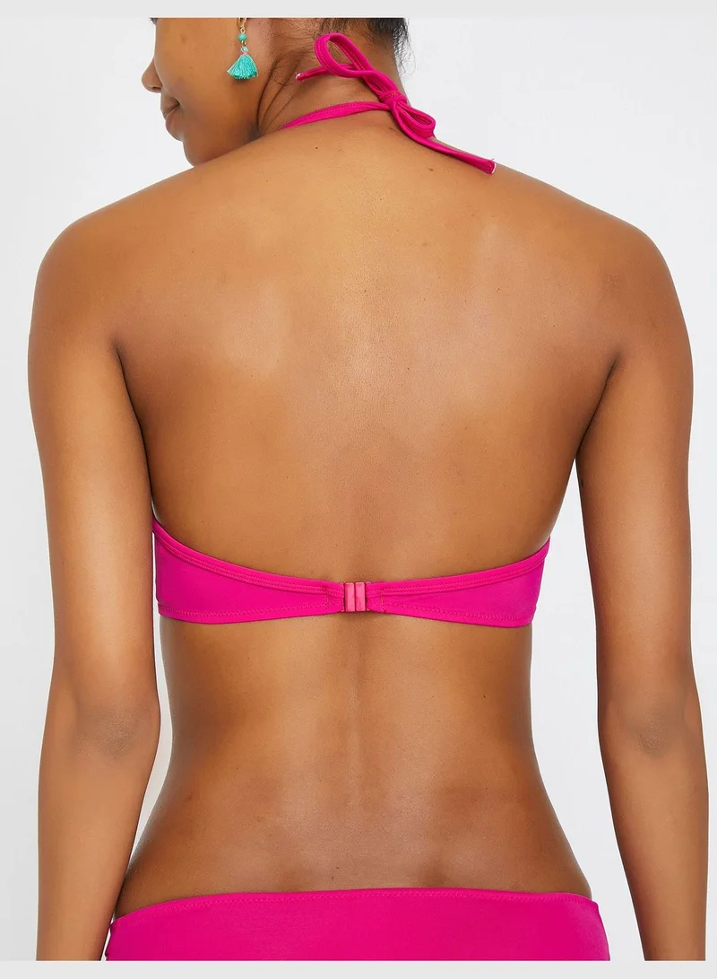 KOTON Plain Bikini Top