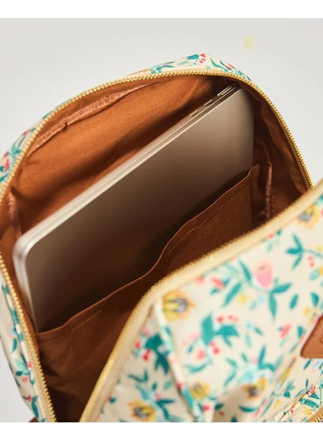 Chumbak  Spring in my Step Backpack -White for Women | Best Price UAE