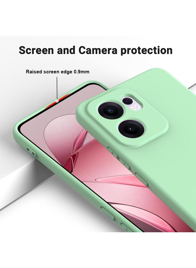 erorex Case For OPPO Reno13 F 4G / 5G Pure Color Liquid Silicone Shockproof Phone Case - Image 4