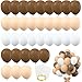 BANBALLON 82 PCS Party Balloons Kit Latex 10 inch Brown Khaki Cream Balloons with Brown Ribbon Bow for Weeding Party Valentines Day Decorations Baby Shower Bear Party Supplies Style 5 - Image 3