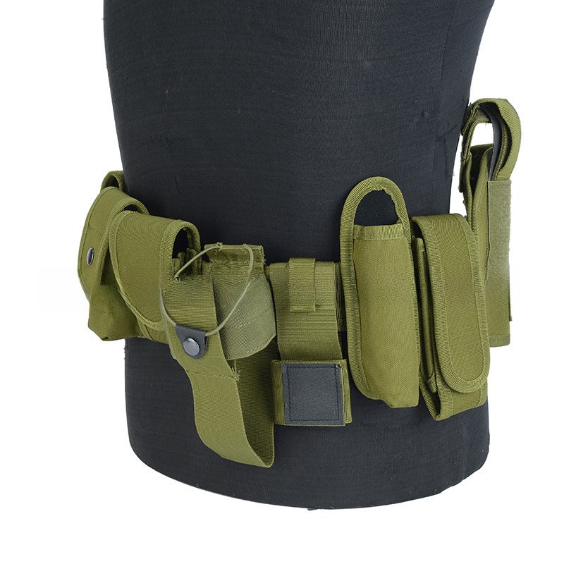 Tactical Belt Waist Seal Training Duty Gear Set Olive  - Image 1